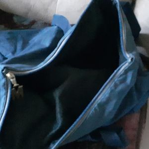 Moschino tote. Pretty blue